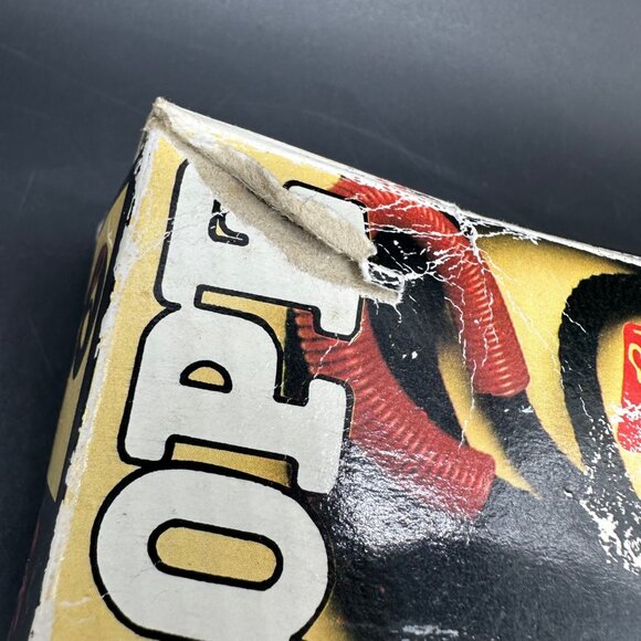 Vintage Jump Rope 9 Ft Winners Choice Black Red Cotton Rope Swivels 1980s Taiwan - Picture 8 of 10